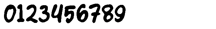 Pen Notes Bold Font OTHER CHARS