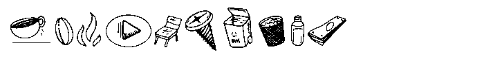 Pen Notes Icon Font OTHER CHARS