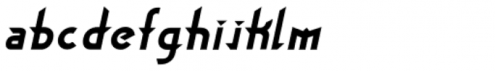 Penang Bold Italic Font LOWERCASE