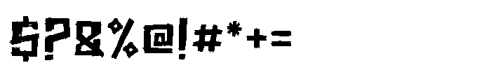Pencil Trace Font OTHER CHARS