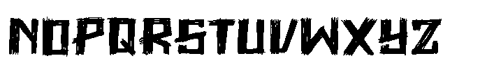 Pencil Trace Font UPPERCASE