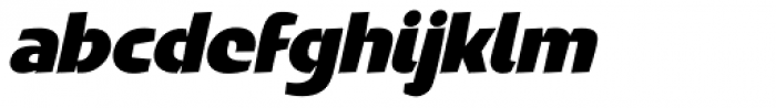 Penguin Bold Italic Font LOWERCASE