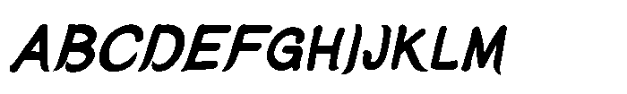 Penique Font UPPERCASE