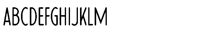Penlettered Note JNL Regular Font UPPERCASE
