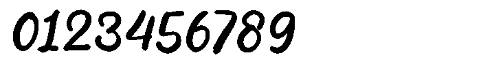 Penned Casual Font OTHER CHARS