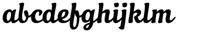Pennyscript Font LOWERCASE