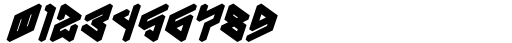 Penrose Geometric Mask B Bd Italic Font OTHER CHARS