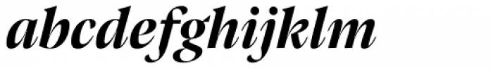 Pensum Display Bold Italic Font LOWERCASE