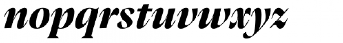 Pensum Display Extra Bold Italic Font LOWERCASE