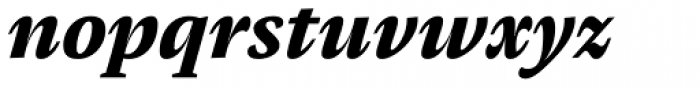 Pensum Pro ExtraBold Italic Font LOWERCASE
