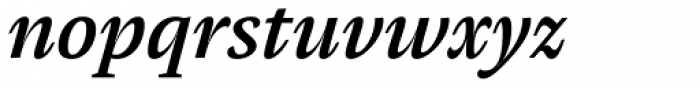 Pensum Pro Medium Italic Font LOWERCASE