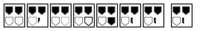 Pentagram Font OTHER CHARS