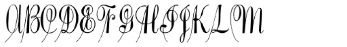 Pentagraph Font UPPERCASE