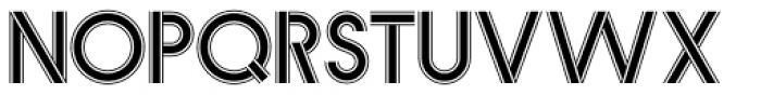 Pentaprism 3 NF Font UPPERCASE
