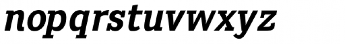 Pentay Bold Italic Font LOWERCASE
