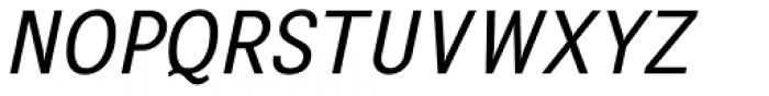 Pentay Sans Book Italic Font UPPERCASE