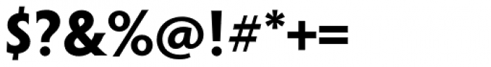 Penumbra Half Serif Std Bold Font OTHER CHARS