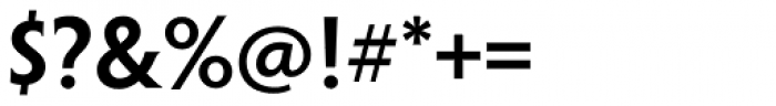 Penumbra Half Serif Std SemiBold Font OTHER CHARS