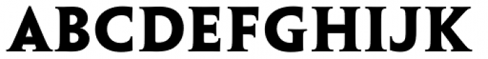 Penumbra Serif Std Bold Font LOWERCASE
