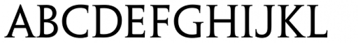 Penumbra Serif Std Regular Font LOWERCASE