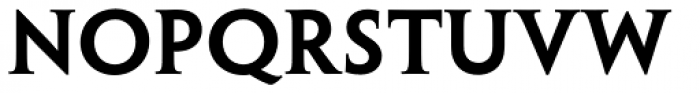 Penumbra Serif Std SemiBold Font UPPERCASE