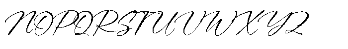Peony Whisper Font UPPERCASE