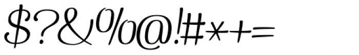 Pepita Script Italic Font OTHER CHARS