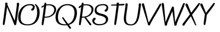 Pepita Script2 Italic Font UPPERCASE