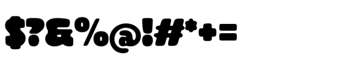 Pepperoni Variable Sans Medium Font OTHER CHARS