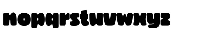 Pepperoni Variable Sans Medium Font LOWERCASE