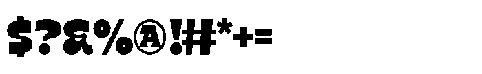 Pepse Dash Regular Font OTHER CHARS