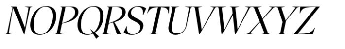 Peragat Medium Italic Font UPPERCASE