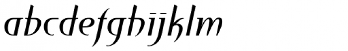 Perceval Italic Font LOWERCASE