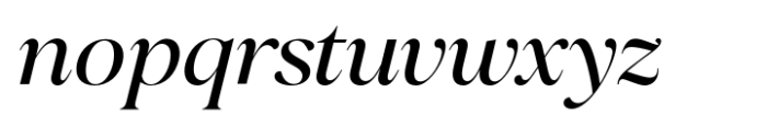 Perfect Challenge Italic Font LOWERCASE