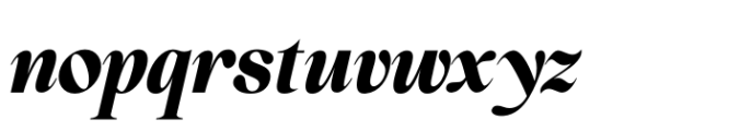 Perfect Dream Bold Italic Font LOWERCASE