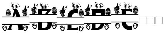 Perfect Easter Style Font UPPERCASE