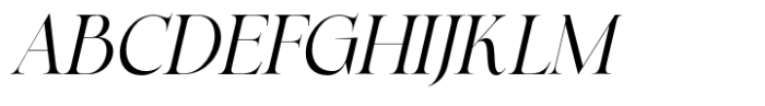Perfect Harmony Italic Font UPPERCASE