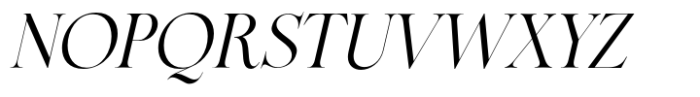 Perfect Harmony Italic Font UPPERCASE