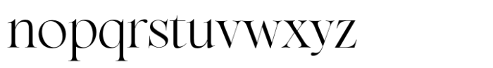 Perfect Harmony Regular Font LOWERCASE