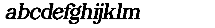 Perfect Mangue Italic FONT