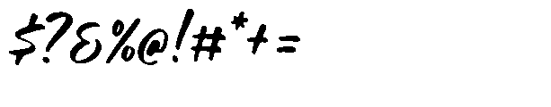 Perfect Relationship Script Font OTHER CHARS