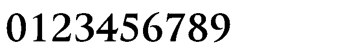 Perfect Roman Bold Font OTHER CHARS