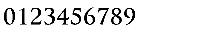 Perfect Roman Semibold Font OTHER CHARS