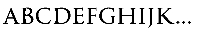 Perfect Roman Semibold FONT