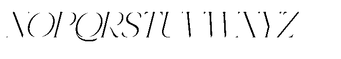 Perfect Romantic Italic Font UPPERCASE