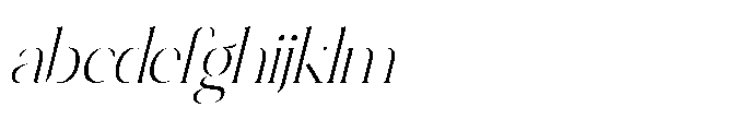 Perfect Romantic Italic FONT