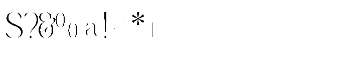 Perfect Romantic Regular Font OTHER CHARS