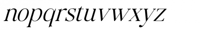 Perfect Strangers Italic Font LOWERCASE