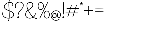 Perfectly Fabulous Script Font OTHER CHARS