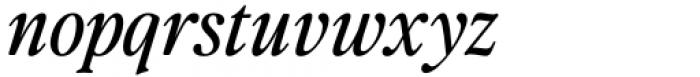 Perfectly Nineties Italic Font LOWERCASE